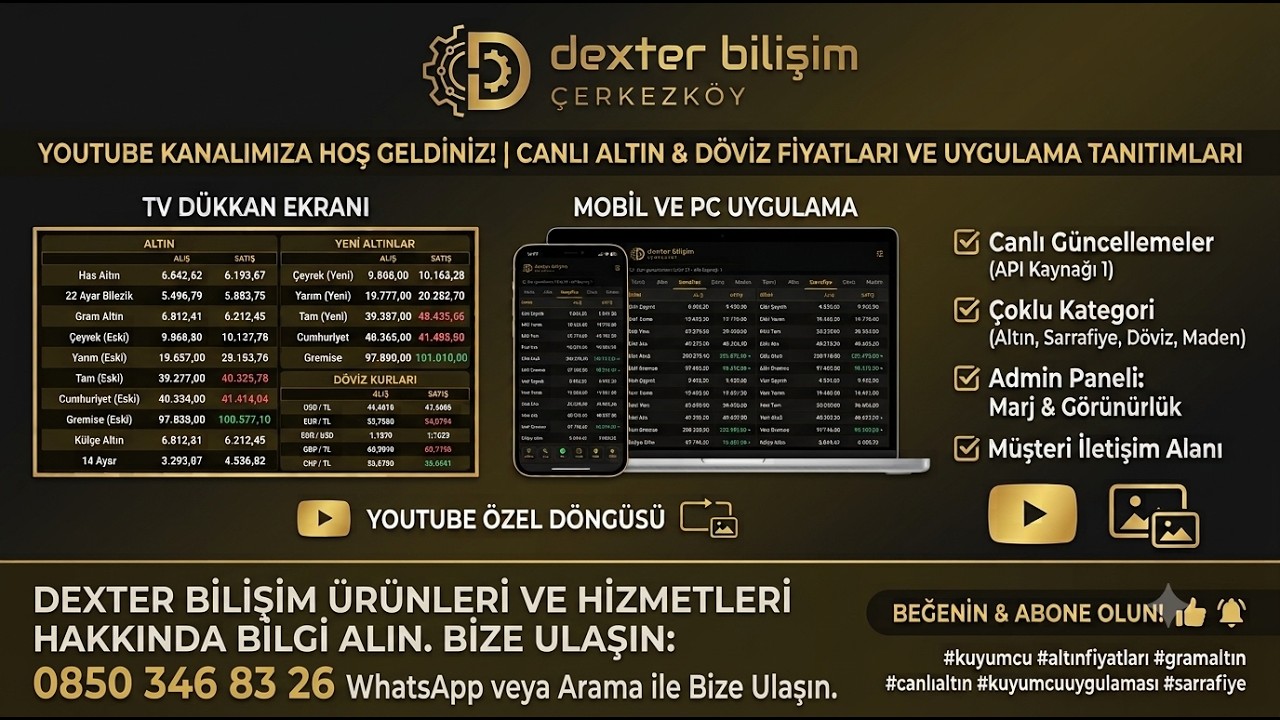 Kuyumcu Yazılımı - FATİH GOLD